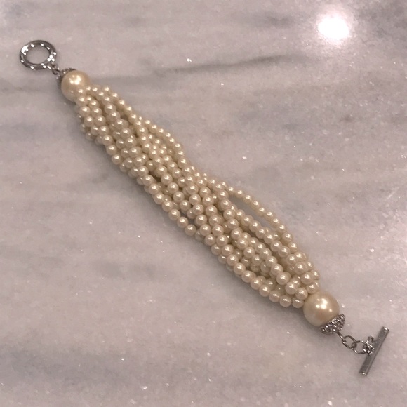 Brooks Brothers Pearl multi strand bracelet - Picture 3 of 4
